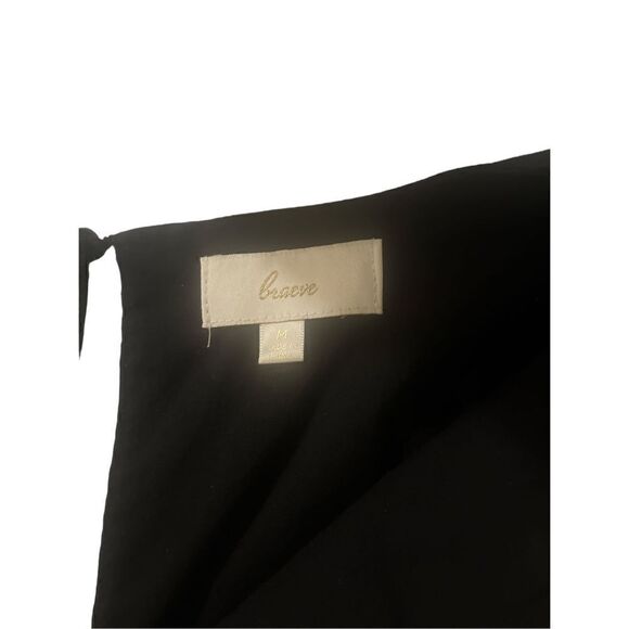 Braeve dress black with embroidery sz M - Picture 5 of 5